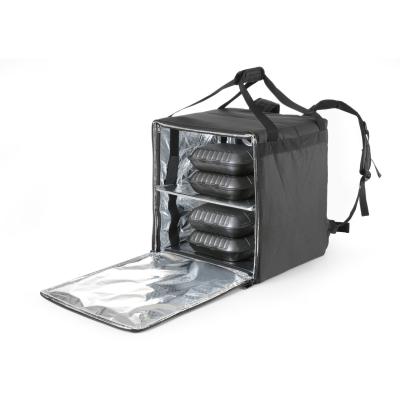 Tepelně izolovaný přepravní batoh, HENDI, 75,2L, Černá, 410x410x(H)480mm | 709801